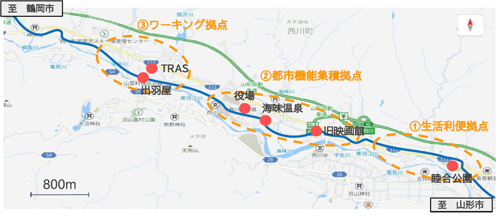 【助成対象地域】 前橋市アーバンデザイン策定区域（前橋市中心拠点地区内）