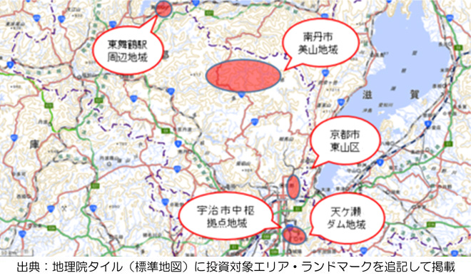 【投資対象エリアのイメージ】