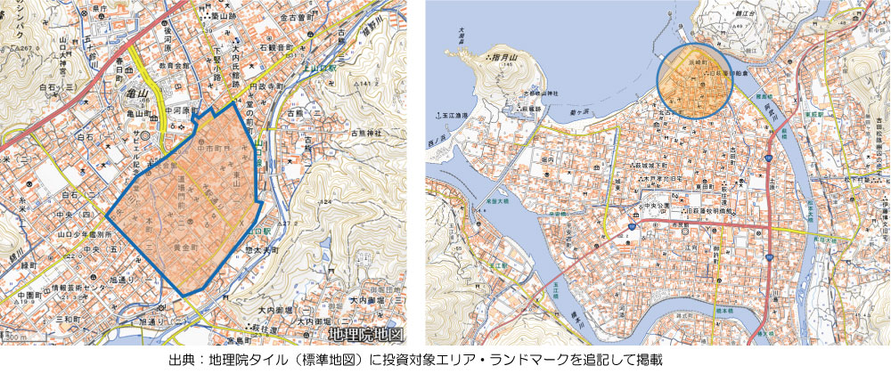 【投資対象エリアのイメージ】