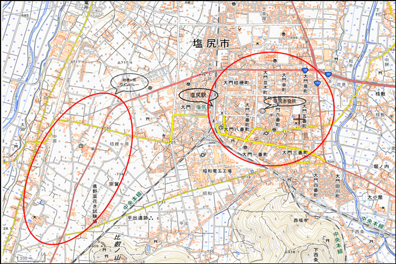 【投資対象エリアのイメージ】