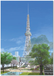 名古屋テレビ塔全体改修工事【中部電力MIRAI TOWER】